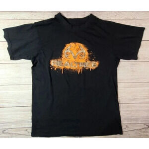 Realtree T-shirt by Staghorn Creek Adult Size Medium Black Graphic Logo